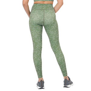 Design de mode pour femmes Leggings à séchage rapide Pantalon multicolore confortable avec étiquette de cordon de serrage personnalisé Prix - Product Image 3