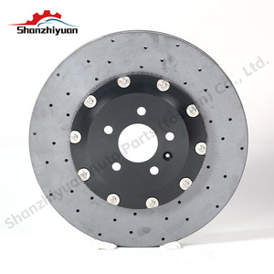 Tự động sửa đổi Carbon gốm phanh đĩa <span class=keywords><strong>rotor</strong></span> 380mm 440mm cho TOYOTA BB belta brevis lưỡi caldina Camry C-HR cami carri Carina - Product Image 1