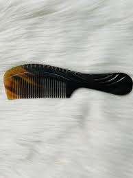 El mejor precio para el peine de cuerno de búfalo Peine de mano de alta calidad Peine de mano natural - Product Image 3