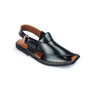 Chappal Peshawari Chappal หนัง PU แท้สำหรับงานกลางแจ้งทำจากหนังแท้คุณภาพดีที่สุด - Product Image 4