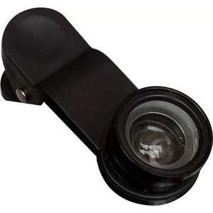 เลนส์ฟิชอายและแว่นขยาย-1003 พร้อมคลิปปรับได้ - ขายส่ง - คละสี - Product Image 1