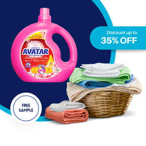 Detergente líquido perfumado de flor de cerezo, solución de lavado de ropa potente y eficiente envasada en botella - Product Image 6