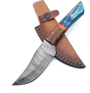 Couteau de chasse Damas fait à la main ébauches de haute qualité OEM Support Couteau de camping Design Couteau de camping - Product Image 1
