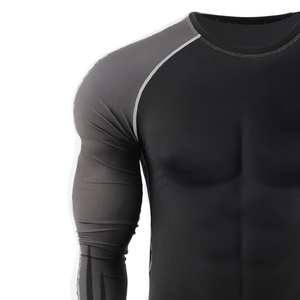 Custom <b>Compression</b> Performance Rash Guard For <b>Men</b> Direct Factory Supplier Slim Fit <b>Men</b> Rash Guard In Cheap Price - Product Image 5