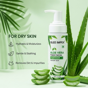 Nettoyant moussant à l'aloe vera et à la centella Glee Impex Contrôle du sébum I Soin de l'acné et nettoyage en profondeur Sans sulfate - Product Image 2