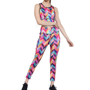 Ropa deportiva de la mejor calidad, conjunto de Yoga para mujer, conjunto de Yoga hecho a medida para mujer, conjunto de Yoga resistente para mujer - Product Image 1