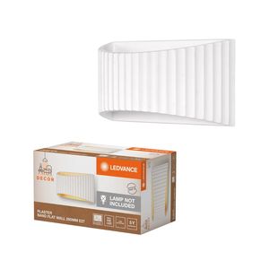 Plaster Decor 290mm Lampada da parete in gesso bianco 1xE27 (Ledvance 841321) - Product Image 2