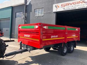 Remolque agrícola de eje tándem de servicio pesado Capacidad de carga de 10 toneladas - Product Image 2