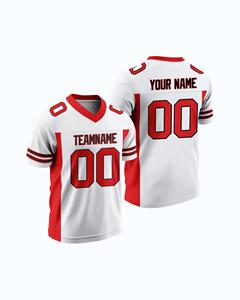 2025 vente chaude maillot de Football américain personnalisé toutes les 32 équipes Stich broderie nom numéro USA maillot de Football américain - Product Image 2
