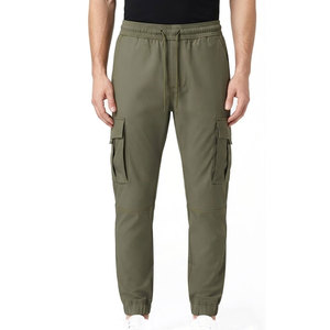 <b>Men</b> Lightweight Straight <b>Cargo</b> Track <b>Jogger</b> Pants Multi Pocket Design Tapered Fit Casual Athletic Wholesale Manufacturer Factory - Product Image 1