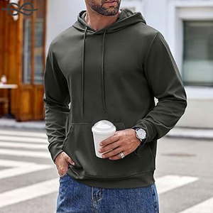 <b>Men's</b> Hoodie Long Sleeve Hooded <b>Pullover</b> Casual Fashion Sweatshirts Drawstring Pocket Comfortable Gym Wear Active <b>Men</b> - Product Image 3