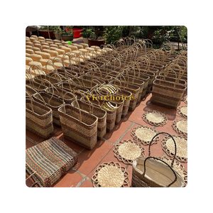 2025 tendance chaude taille personnalisée carex jonc de mer sac fourre-tout sac de paille à faible coût cadeau pour femmes à la mode pour les événements promotionnels - Product Image 2