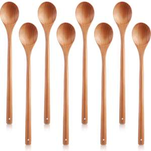 Cuillère en bois mini taille pour spieces et café thé cuillère en bois mieux poli pour la meilleure vente - Product Image 2