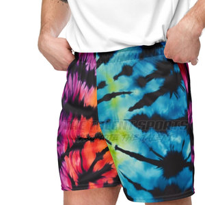 Pantalones Cortos Deportivos Holgados de Malla para Hombre, Cintura Elástica, Pantalones Cortos de Malla para Hombre con Logotipo Personalizado - Product Image 5