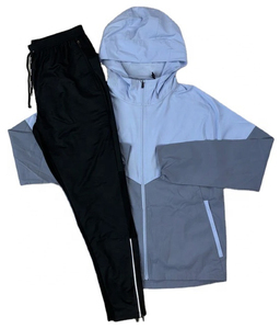 Ensemble survêtement pour homme avec logo personnalisé, coupe-vent, nylon, veste de sport, veste zippée coupe-vent, survêtement pour homme - Product Image 6