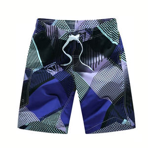 Pantalones cortos de secado rápido de talla grande OEM, bañadores de playa personalizados, pantalones cortos de tabla de impresión por sublimación para hombres, ropa de verano, pantalones cortos de baño - Product Image 1