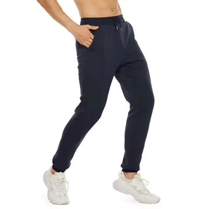 กางเกงวอร์มทรงหลวมขาตรงทำจากผ้าแคนวาส - Product Image 3