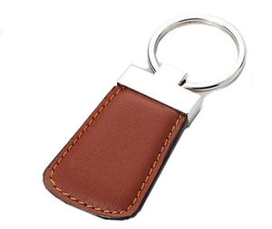 Porte-clés de couleur marron personnalisé - Product Image 2