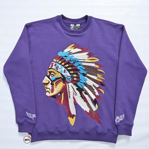 Logotipo personalizado bordado 100% sudaderas con capucha de algodón para Hombre Sudaderas tendencia Vintage Sudadera larga pesada - Product Image 1