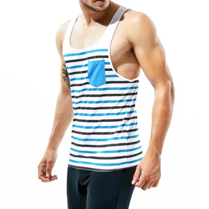 Oem hombres verano algodón chaleco camiseta sin mangas ropa de gimnasio culturismo hombres camiseta sin mangas diseño de logotipo propio gimnasio Fitness ropa hombres camiseta sin mangas - Product Image 4