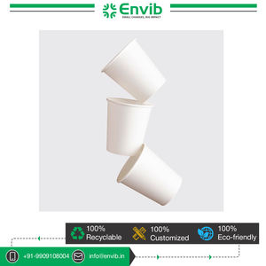 Meilleur prix du marché 8oz gobelet en papier kraft jetable à paroi unique recyclable de haute qualité conception personnalisée approvisionnement direct de l'usine - Product Image 6