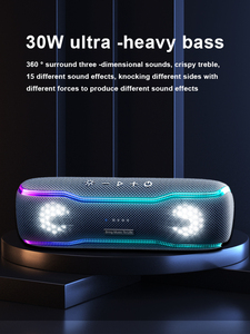 Altoparlante portatile portatile <span class=keywords><strong>blu</strong></span> 30W sistema audio ad alto volume con ricco basso Woofer IPX7 impermeabile per musica e viaggi - Product Image 3