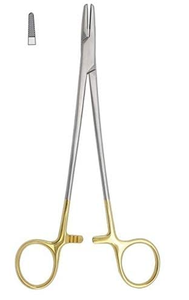 ที่ใส่เข็ม Mayo hegar 18ซม. คีมสำหรับใส่เครื่องมือผ่าตัดขายส่งทำจากสเตนเลสสตีล - Product Image 3