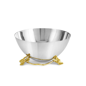 Cuenco de acero transparente antiguo para diseño de hojas soporte de latón para forma redonda y al mejor precio artesanía natural - Product Image 3