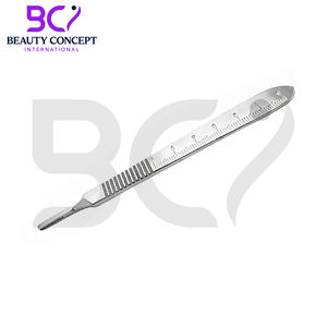 Juego de 5 piezas de instrumentos de podología de acero inoxidable con alicates de boca ancha y cuchilla curva para uñas encarnadas y limado de dedos - Product Image 6