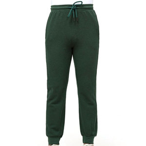 Pantalon de jogging taille moyenne à fermeture élastique pour hommes, pantalon de sport de haute qualité en tissu lourd personnalisable de style de rue - Product Image 2