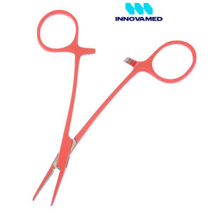 Pinzas Hemostáticas Rectas Manuales de Acero Inoxidable Quirúrgico, Tipo Mosquito con Bloqueo, Juego de Instrumentos con Certificación de Seguridad Mol de Fábrica - Product Image 3