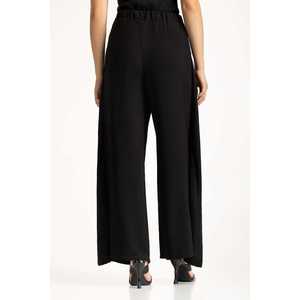 Pantalones Anchos WM-TRC-WS24-120 de Tela Transpirable con Técnica de Alta Fruncidura y Rayas, Tallas XS-XL, Ideales para Oficina en Verano y Otoño - Product Image 2