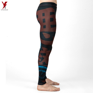 Sublimated MMA Spats <b>Men's</b> <b>Leggings</b> Spats Tights <b>for</b> <b>Gym</b> Wears <b>Men</b> Spats <b>Leggings</b> <b>Men</b> Compression Fitness Tights Pants - Product Image 6