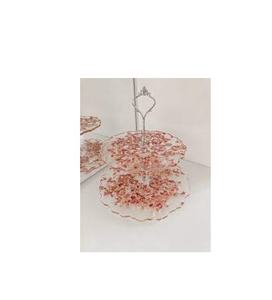 แม่พิมพ์ซิลิโคนหล่อเรซิ่น3ชั้น,ที่รองจานผลไม้เค้กแม่พิมพ์ซิลิโคนที่ไม่สม่ำเสมอสำหรับสินค้าขายดี - Product Image 3