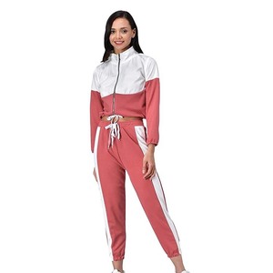 Survêtements en polyester pour femmes avec design personnalisé, service OEM, vente en gros de survêtements décontractés pour femmes - Product Image 5