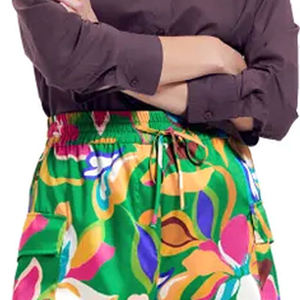 Pantalones cortos de mujer hechos a medida de tamaño adulto nuevo estilo en color sólido recién llegados pantalones cortos de verano ligeros para mujer - Product Image 5