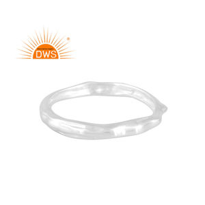 Anillo de Plata de Ley Fina de la Mejor Calidad, Joyería Personalizada para Mujer, Regalo para Ella, Fabricante de Joyería de Moda - Product Image 1