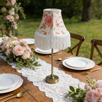 Ensemble complet d'éclairage de table pour mariage, lampes tactiles en métal avec télécommande, capacité de batterie personnalisée
