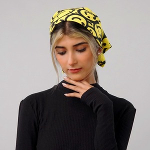 Wholesale Polyester Paisley Flower Bandana <b>Hijab</b> Hip Hop Style Outdoor Riding Bandana Fashion Adult Bandana for Sale - Product Image 2