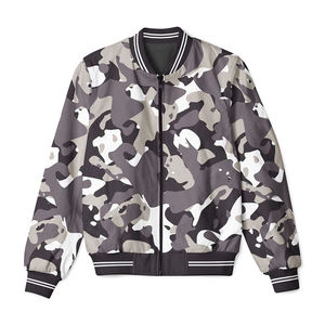 Hot Selling Fashion Silk Satin Wholesale <b>Camo</b> <b>Jackets</b> Custom Color Logo <b>Men</b> Bomber <b>Jacket</b> Made in Pakistan 2024 - Product Image 3