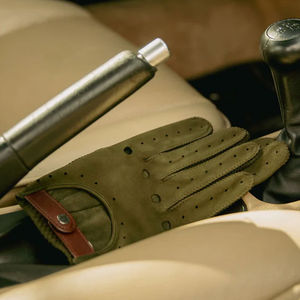 Guantes de conducción de cuero puro con logotipo personalizado Guantes de vestir de moda de nuevo estilo para protección de manos y brazos Servicio OEM - Product Image 3