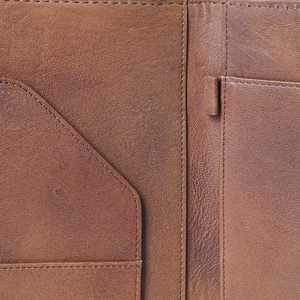 กระเป๋าเอกสารหนังแท้ทำมือสไตล์โบฮีเมียนสำหรับผู้หญิง  ตกแต่งพู่  ซิป  สีสันปรับแต่งได้  เป็นมิตรกับสิ่งแวดล้อม  เหมาะสำหรับฤดูใบไม้ร่วง  สะพายไหล่ - Product Image 5