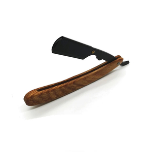 MORGANS INDUSTRIES Navaja de Afeitar Recta con Mango de Acero Inoxidable, Hoja de Acero Inoxidable, Afeitado Manual para Hombres, Barbería - Product Image 5