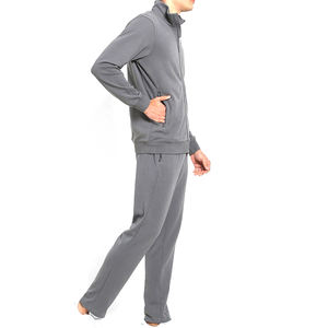 Conjunto Deportivo de Felpa Técnica Ligera de Algodón Personalizado, Transpirable, para Invierno, Pantalones Deportivos Acampanados y Sudadera con Capucha - Product Image 6