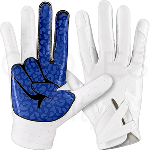 Hot Sale 2025 New Arrival <b>GLOVES</b> City Made Custom Design <b>Football</b> Receiver <b>Gloves</b> Adult <b>Kids</b> Outdoor American <b>Football</b> <b>Gloves</b> - Product Image 1