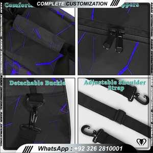 Sac de sport pliable imperméable de grande capacité avec sac de football Gym Sport Sac de sport pliable de grande capacité - Product Image 5