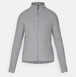 Men Custom Logo Zip Windbreaker <b>Jacket</b> Canvas Plain Dyed Winter Lightweight Stand Collar Hoodie Breathable Comfortable Casual - Product Image 5