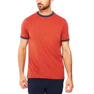 Camisetas de algodón para hombre, precio al por mayor, OEM, diseño personalizado, estampado, cuello redondo, manga corta, estilo callejero, camiseta transpirable para hombre - Product Image 6