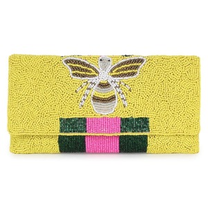 Fashionable Handmade Silk Embroidery Flower Design Customizable Shape & Packing Ladies Evening Party <b>Bride</b> Clutch Bag - Product Image 2