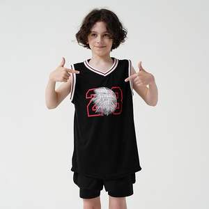 Maillots de basket-ball pour enfants pour les jeunes garçons et filles Entraînement athlétique de basket-ball 30 pour les fans de sport - Product Image 1